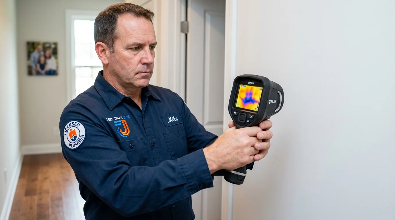 Thermal imaging leak detection by Johns Plumbing LLC in Marco Island